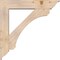Ekena Millwork Legacy Traditional Smooth Bracket w/ Offset Brace, Douglas Fir, 7 1/2"W x 38"D x 38"H BKT0806X38X38LEC01SDF - alternate 3